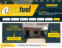 Tablet Screenshot of pontualempreendimentos.com.br